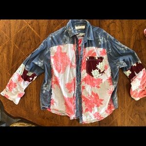 Free People button up shirt